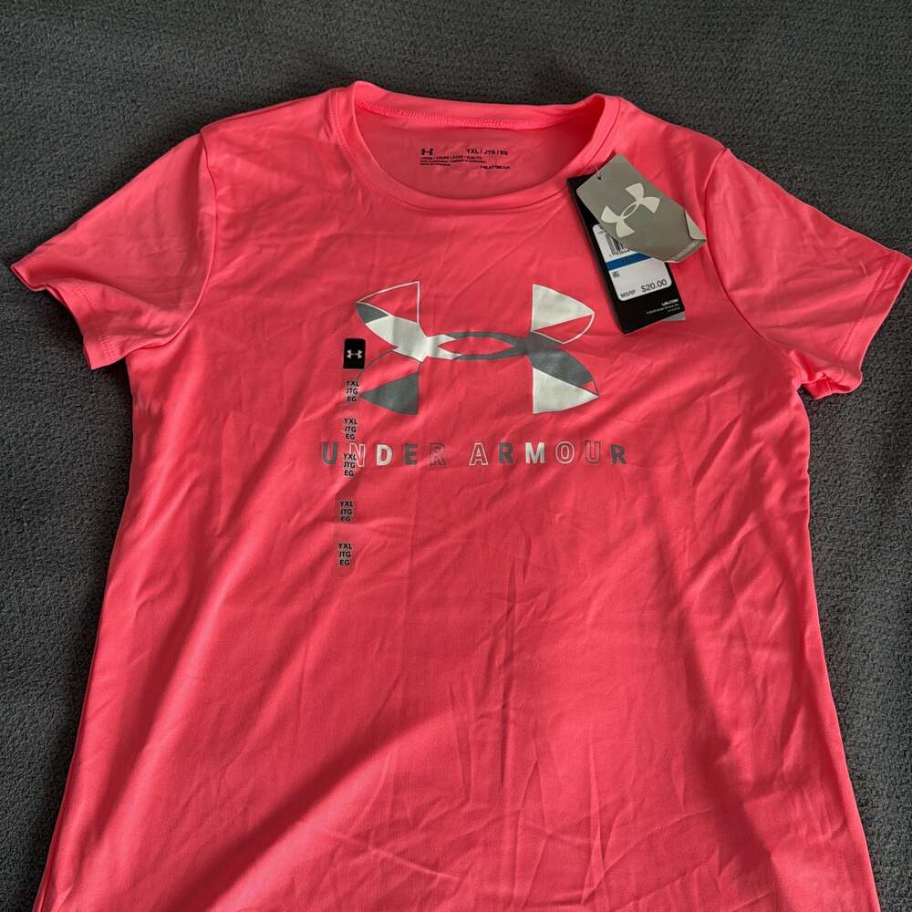 NWT Under Armour Girls' HeatGear